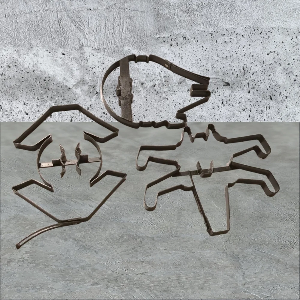 Williams Sonoma 3 star wars pancake molds